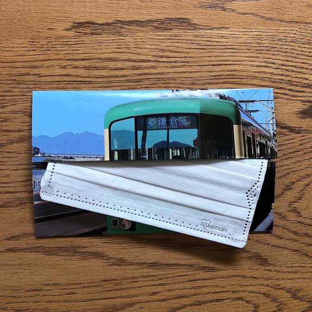 江ノ電フライヤーマスク入れ